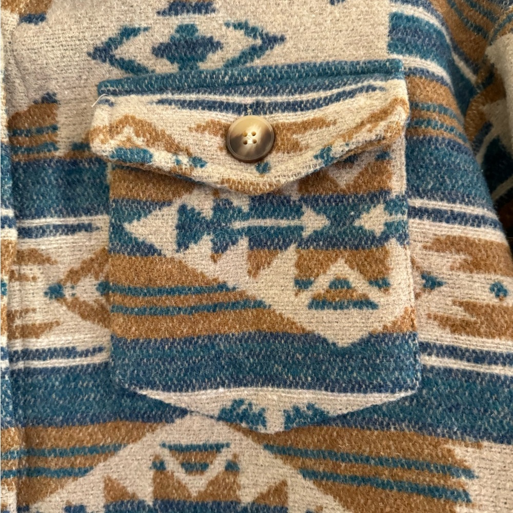 Aztec Button Up - image 2